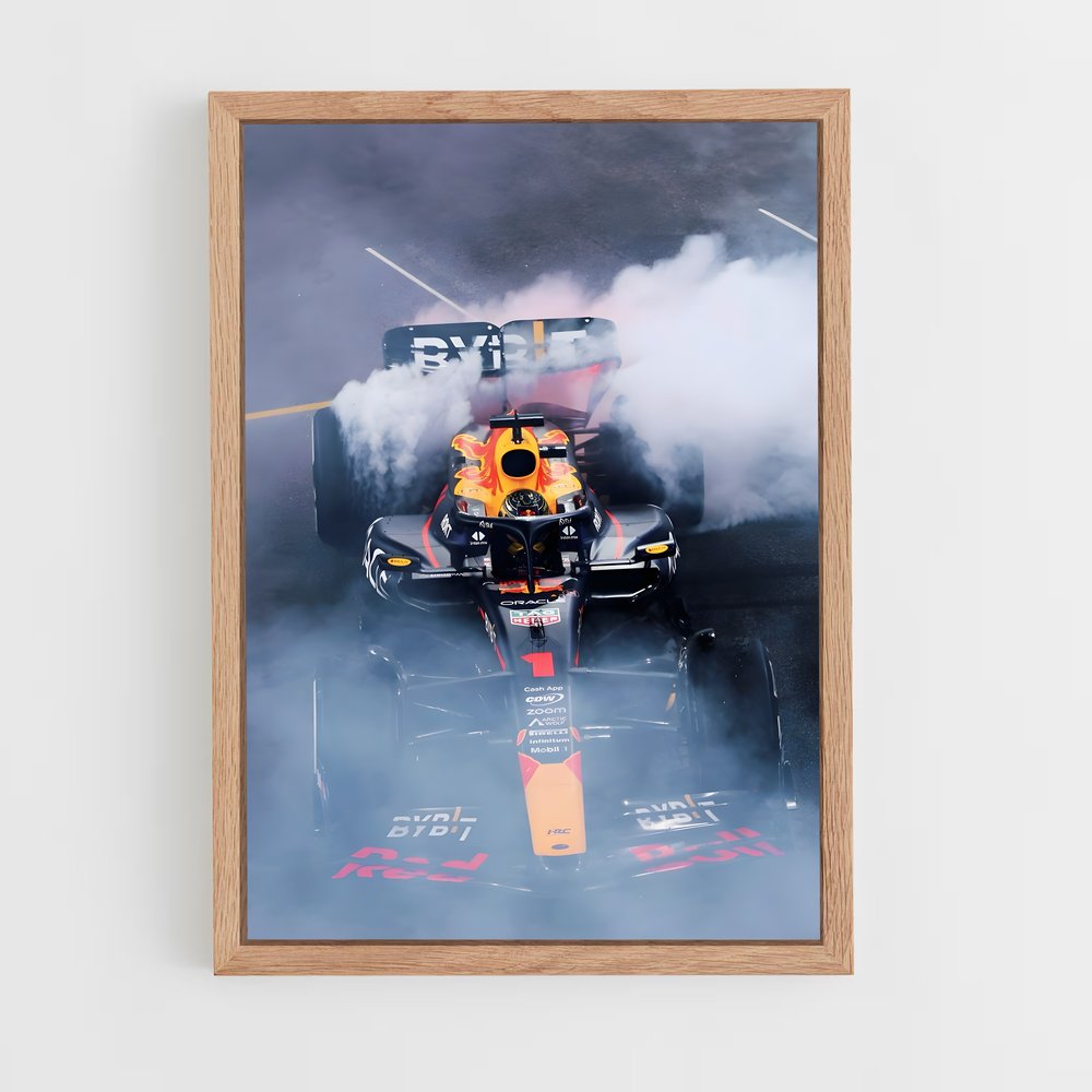 Poster Red bull exceptionnel – affiche Voitures de Formule 1 (vue 4)